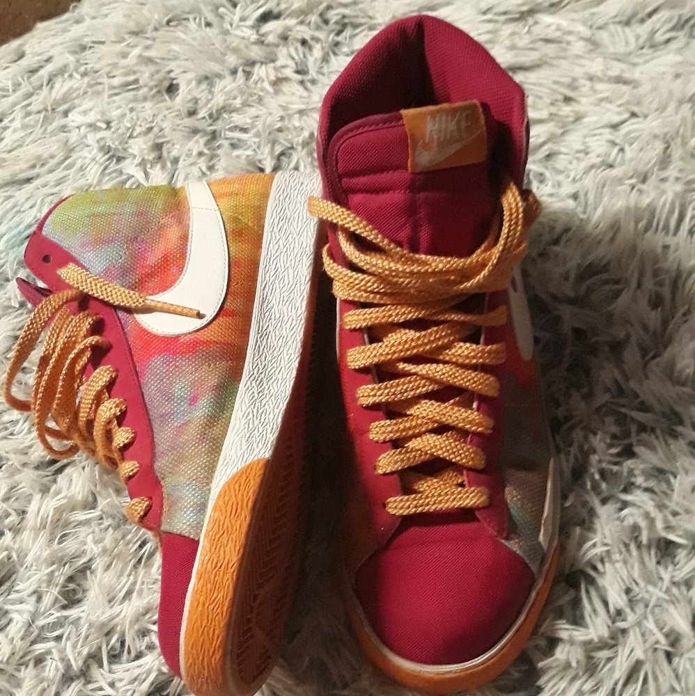 Colorful Nike sneakers